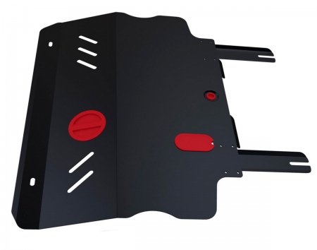 Защита картера и КПП (сталь) Автоброня для Fiat Freemont (2013-2019) 111.01709.1