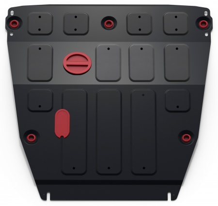 Защита картера и КПП (сталь) Автоброня для Ford Focus (1998-2005) 111.01822.1