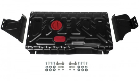 Защита картера и КПП (сталь) Автоброня для Ford Transit (2014-2021) 111.01879.1