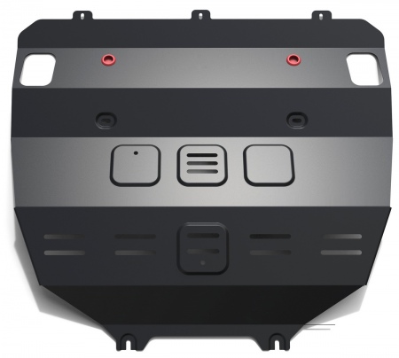 Защита картера и КПП (сталь) Автоброня для Geely Atlas (2018-2021) 111.01921.1