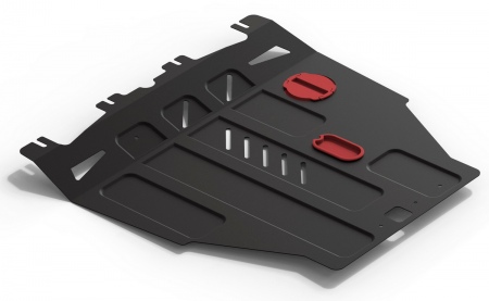 Защита картера и КПП (сталь) Автоброня для Honda Civic 5dr (2006-2012) 111.02103.1