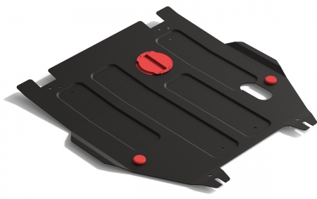 Защита картера и КПП (сталь) Автоброня для Honda Jazz (2004-2008) 111.02106.1