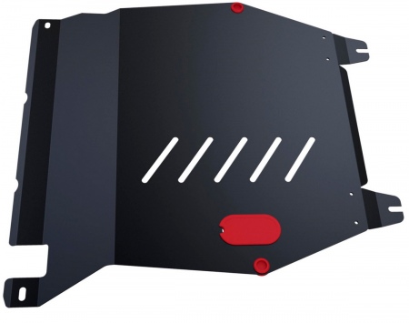 Защита картера и КПП (сталь) Автоброня для Honda Pilot (2012-2019) 111.02127.1