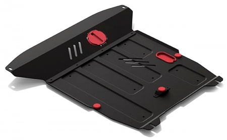 Защита картера и КПП (сталь) Автоброня для Hyundai Getz (2002-2010) 111.02304.2