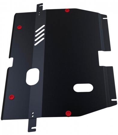 Защита картера и КПП (сталь) Автоброня для Hyundai Sonata NF (2004-2010) 111.02311.1