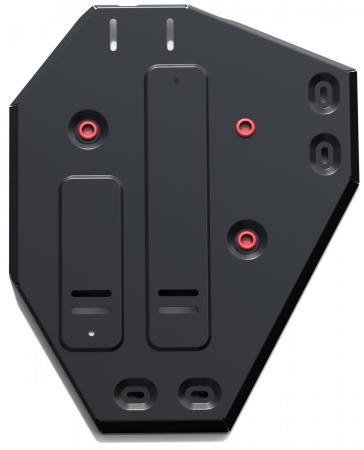 Защита топливного бака (сталь) Автоброня для Kia Sorento (2012-2015) 111.02338.1