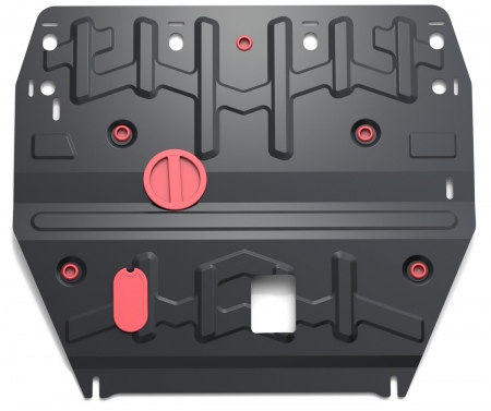 Защита картера и КПП (сталь) Автоброня для Hyundai i40 (2011-2017) 111.02342.1