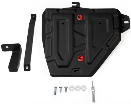 Защита топливного бака (сталь) Автоброня для Hyundai Creta (2016-2021) 111.02365.1