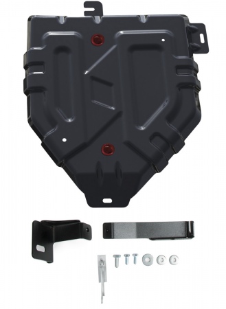 Защита топливного бака (сталь) Автоброня для Hyundai Tucson (2015-2021) 111.02381.1