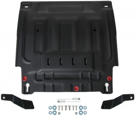 Защита картера и КПП увеличенная (сталь) Автоброня для Hyundai Creta (2021-2025) 111.02392.1