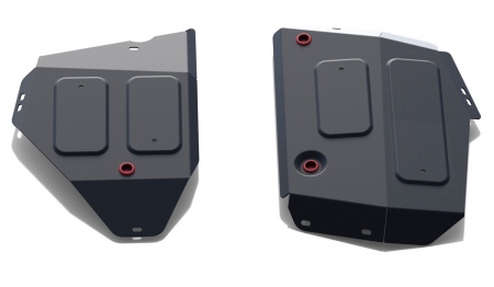 Защита топливного бака (сталь) Автоброня для Jeep Compass (2018-2021) 111.02742.1