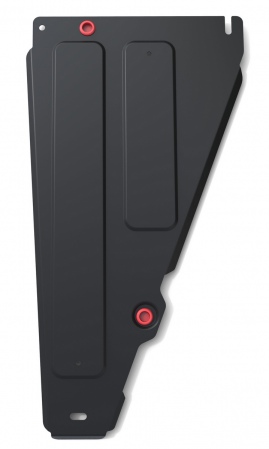 Защита раздаточной коробки (сталь) Автоброня для Kia Mohave (2009-2019) 111.02816.1