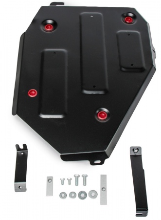 Защита топливного бака (сталь) Автоброня для Kia Sorento Prime (2015-2020) 111.02833.1