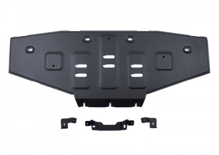 Защита радиатора (сталь) Автоброня для Baic BJ40 (2023-2025) 111.03502.1