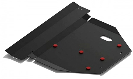 Защита картера и КПП (сталь) Автоброня для Mazda 626 (1997-2002) 111.03811.1