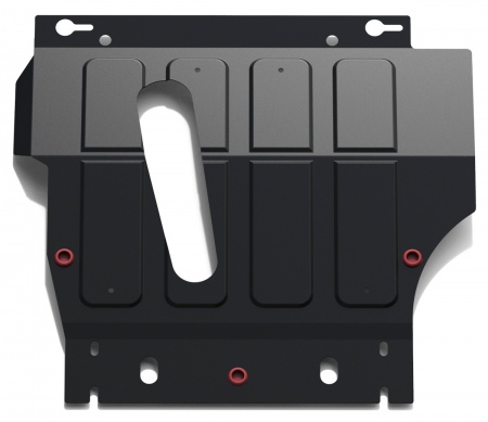 Защита картера и КПП (сталь) Автоброня для Nissan Micra (2003-2013) 111.04102.1