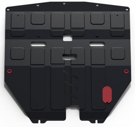 Защита картера и КПП (сталь) Автоброня для Nissan Teana (2003-2008) 111.04133.1