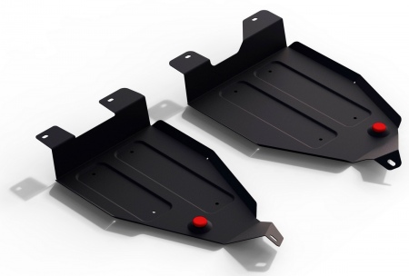 Защита топливного бака (сталь) Автоброня для Nissan Murano (2009-2023) 111.04159.1