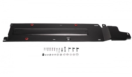 Защита топливных трубок (сталь) Автоброня для Nissan X-Trail (2015-2018) 111.04161.1