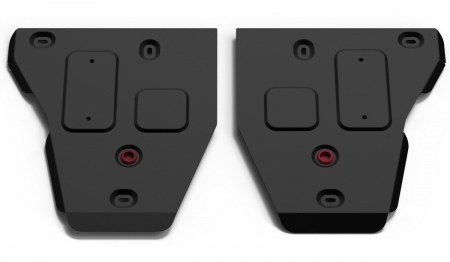 Защита топливного бака (сталь) Автоброня для Opel Mokka (2012-2019) 111.04211.1