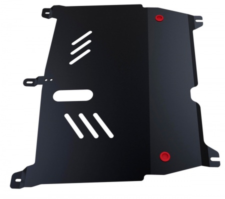 Защита картера и КПП (сталь) Автоброня для Peugeot 107 (2007-2019) 111.04302.1