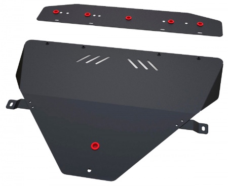 Защита картера и КПП (сталь) Автоброня для Peugeot 406  111.04306.1