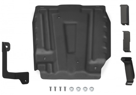 Защита топливного бака (сталь) Автоброня для Renault Terrano 4WD (2016-2023) 111.04718.1