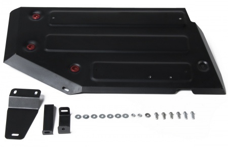 Защита топливного бака (сталь) Автоброня для Renault Kaptur 2WD (2016-2024) 111.04720.1