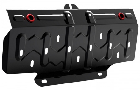 Защита радиатора (сталь) Автоброня для SsangYong Actyon (2011-2018) 111.05308.1