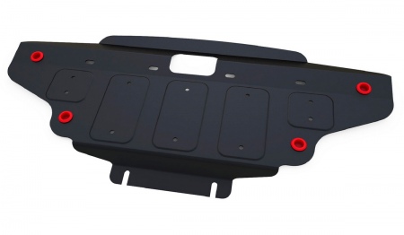 Защита радиатора (сталь) Автоброня для SsangYong Stavic (2013-2015) 111.05314.1