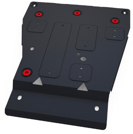 Защита КПП и раздаточной коробки (сталь) Автоброня для SsangYong Stavic (2013-2015) 111.05316.1