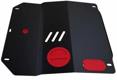 Защита картера и КПП (сталь) Автоброня для Suzuki Swift (2011-2015) 111.05510.1