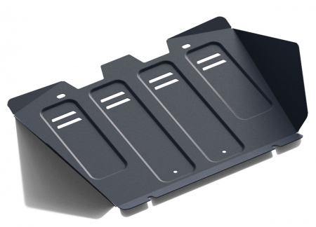 Защита радиатора (сталь) Автоброня для Toyota Hilux Surf (1995-2002) 111.05737.1