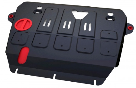 Защита картера и КПП (сталь) Автоброня для Toyota Alphard (2008-2019) 111.05775.1