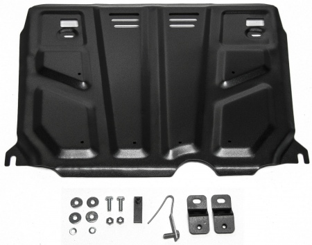 Защита картера и КПП (сталь) Автоброня для Toyota Auris (2007-13;13-2019) 111.05799.1