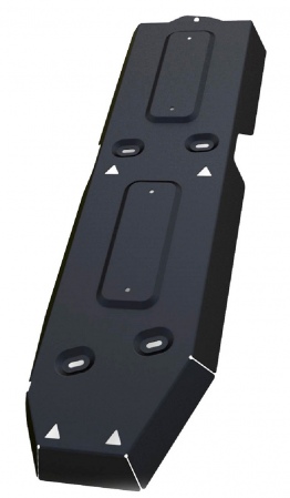 Защита топливного бака (сталь) Автоброня для Volkswagen Amarok (2010-2019) 111.05821.1