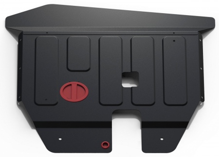 Защита картера и КПП (сталь) Автоброня для Volkswagen Sharan (1995-2003) 111.05822.1