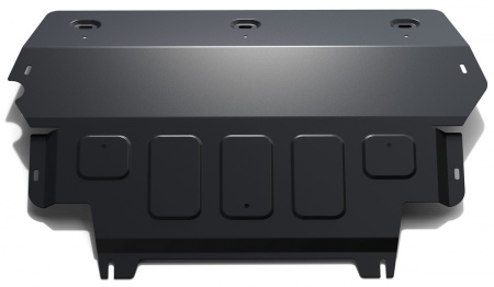 Защита картера и КПП (сталь) Автоброня для Volkswagen Tiguan (2007-2017) 111.05831.1