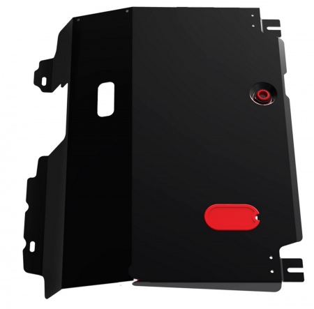 Защита картера и КПП (сталь) Автоброня для Haima 7 (2013-2019) 111.07002.1