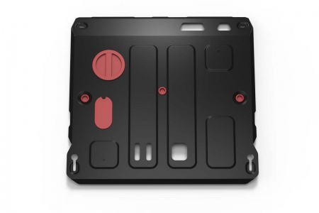 Защита картера и КПП (сталь) Автоброня для Jac JS6 (2022-2025) 111.09213.1