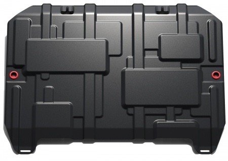 Защита картера и КПП (сталь) Автоброня для Haval H6 (2014-2020) 111.09417.1