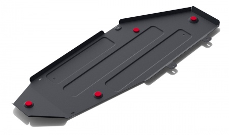 Защита топливного бака (сталь) Автоброня для Lexus LX (2007-2022) 111.09515.1