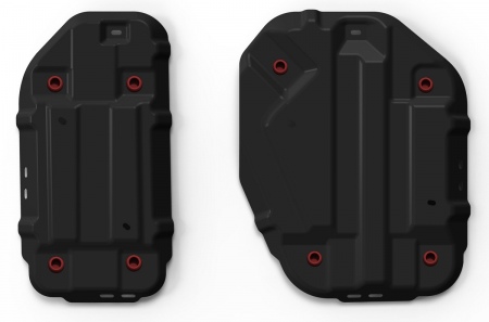 Защита топливного бака (сталь) Автоброня для Lexus NX (2021-2025) 111.09535.1