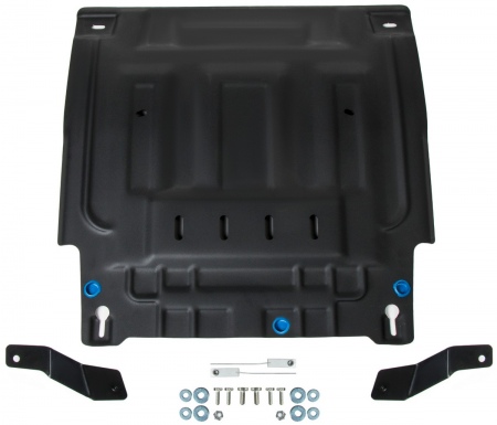 Защита картера и КПП увеличенная (сталь) Rival для Hyundai Creta (2021-2025) 111.2392.1