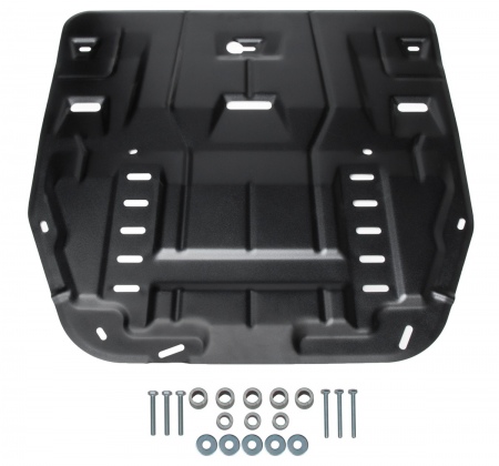 Защита картера и КПП (сталь) Rival для Hyundai Tucson (2021-2025) 111.2862.1