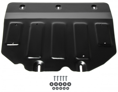 Защита картера и КПП (сталь) Rival Mazda 3 (2019-2025) 111.3827.1