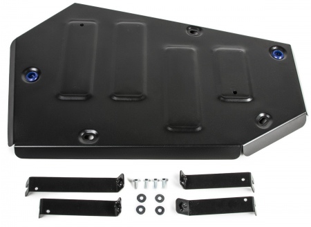 Защита топливного бака (сталь) Rival Skoda Kodiaq (2017-2021) передний привод 111.5121.1