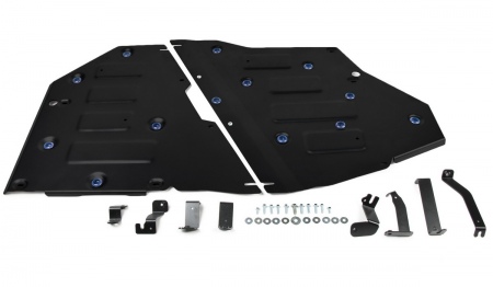 Защита топливного бака (сталь) Rival Volkswagen Teramont (2018-2025) 111.5862.1