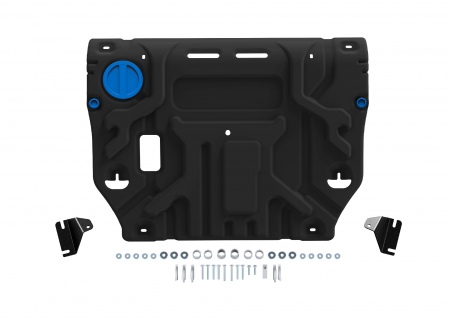 Защита картера и КПП (сталь) Rival для Haval F7 (2024-2025) 111.9424.1