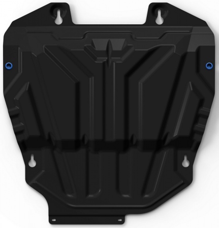 Защита картера и КПП (сталь) Rival Toyota RAV4 (2019-2025) 2 части 111.9534.1